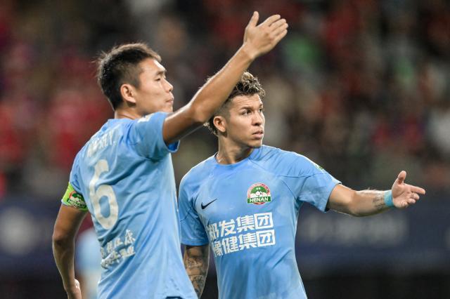 九游娱乐官网-【中超】廖均健闪电染红王上源破门 梅州0比3河南